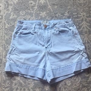 Light wash Denim Shorts